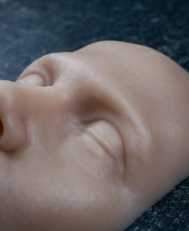 Модель обличчя для відпрацювання ін’єкцій та естетичних технік