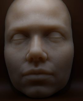 Модель обличчя для відпрацювання ін’єкцій та естетичних технік